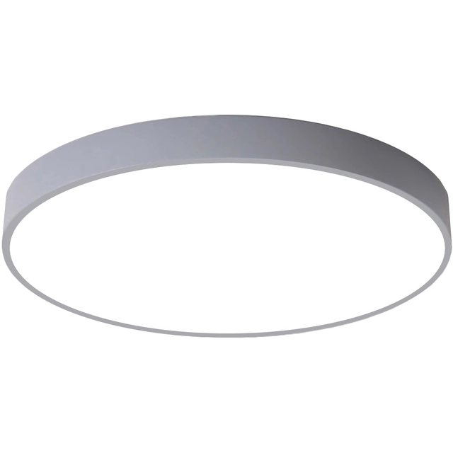 LEDsviti Painel de LED de design cinza 400mm 24W branco quente (9803)