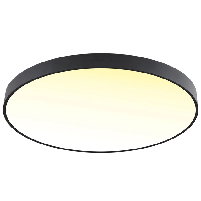 LEDsviti Panel LED de diseño negro 500mm 36W blanco cálido (9727)