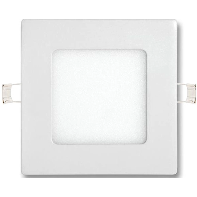 LEDsviti Panneau LED intégré blanc à intensité variable 120x120 mm 6W blanc froid (2458)