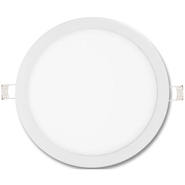 LEDsviti Panneau LED intégré circulaire blanc dimmable 400mm 36W blanc froid (3029) + 1x source dimmable