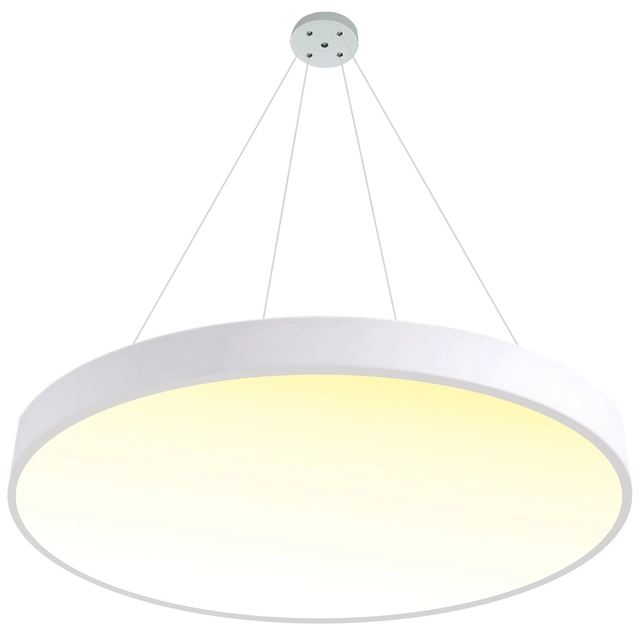 LEDsviti Πίνακας LED με κρεμασμένο λευκό σχέδιο 600mm 48W ζεστό λευκό (13117) + 1x Καλώδιο για κρεμαστά πάνελ - 4 σετ καλωδίων