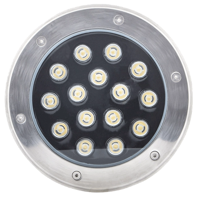 LEDsviti Pojazdové zemné LED svietidlo 18W teplá biela (7824)