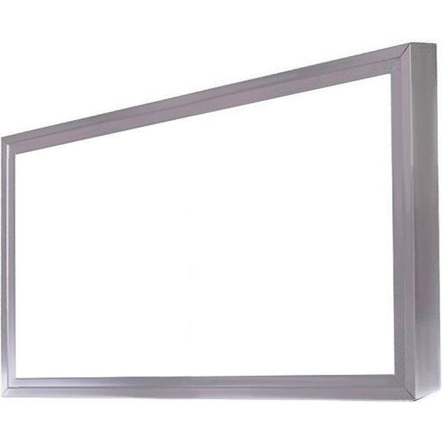 LEDsviti Ściemnialny srebrny panel LED z ramką 300x600mm 24W dzienna biel (2273) + 1x ramka + 1x ściemnialne źródło