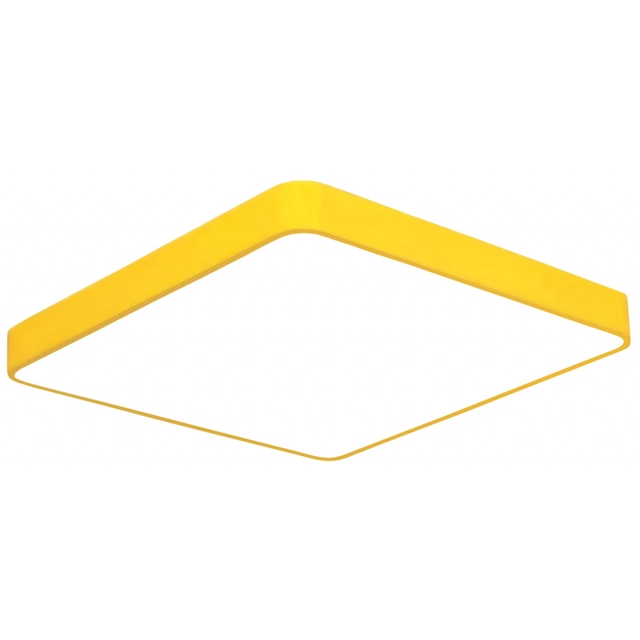 LEDsviti Yellow ceiling LED panel 400x400mm 24W day white with sensor (13895)