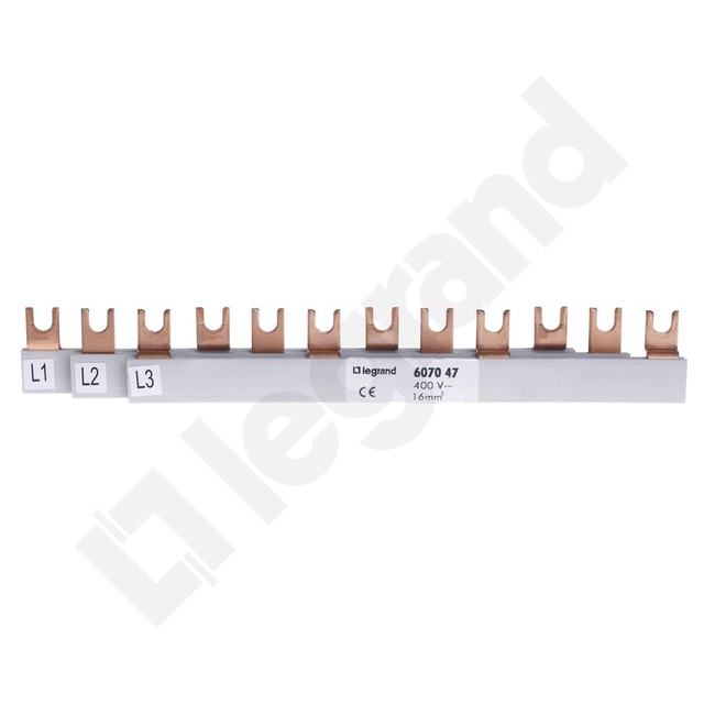 Legrand Busbar insulated 16mm2 BI3 12 mod. (607047)