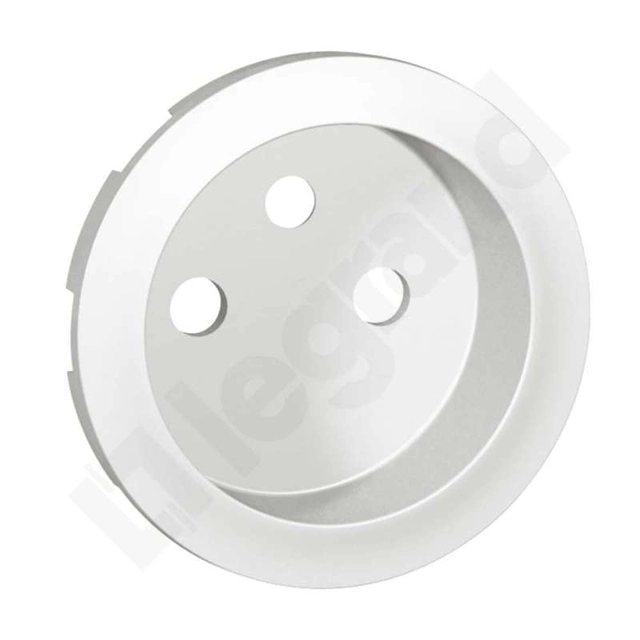 Legrand Celiane 068112 single-socket plate with / without earthing, white