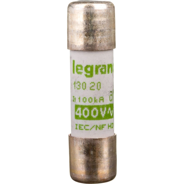 Legrand Cylindrisk sikringsled 10x38mm 20A aM 400V HPC (013020)