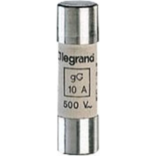 Legrand hengeres biztosíték link 10x38mm 10A gG 10szt (013310)