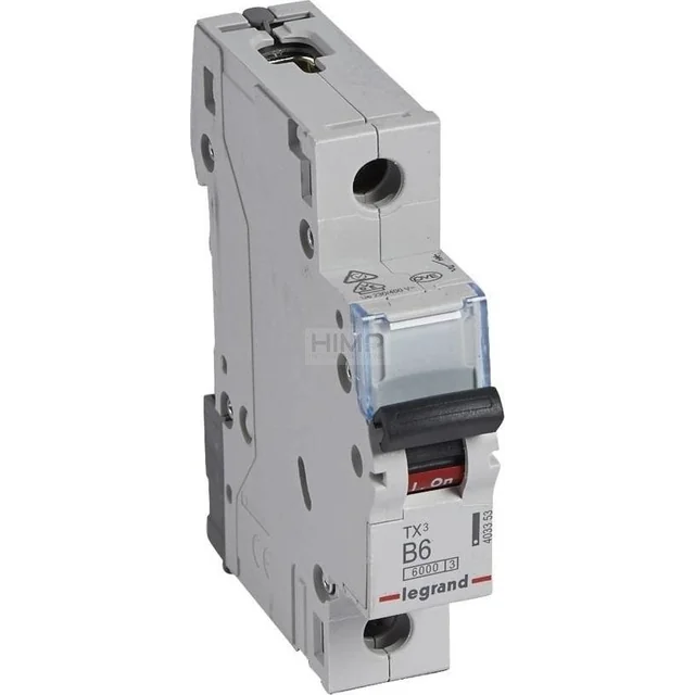 Legrand Legrand circuit breaker 403353 1P B 6A 6kA AC S301 TX3