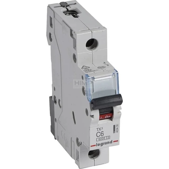 Legrand Legrand circuit breaker 403430 1P C 6A 6kA AC S301 TX3