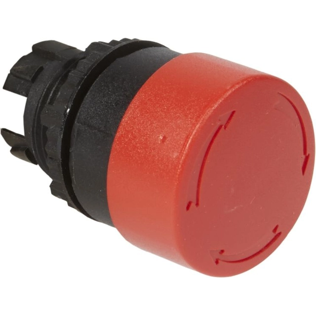 Legrand Mushroom button drive red by turning (023880)