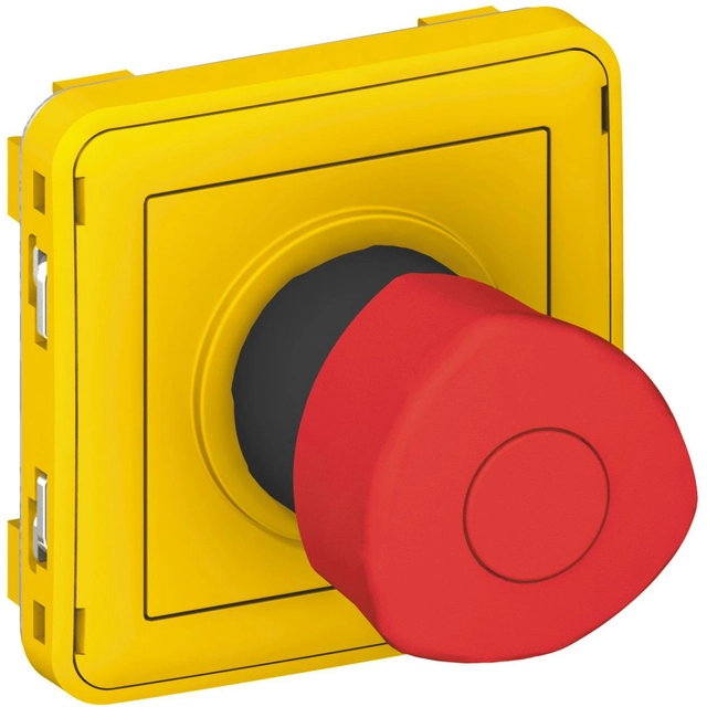 Legrand PLEXO55 Emergency stop 3A-250V gray/yellow 069547 - 069547