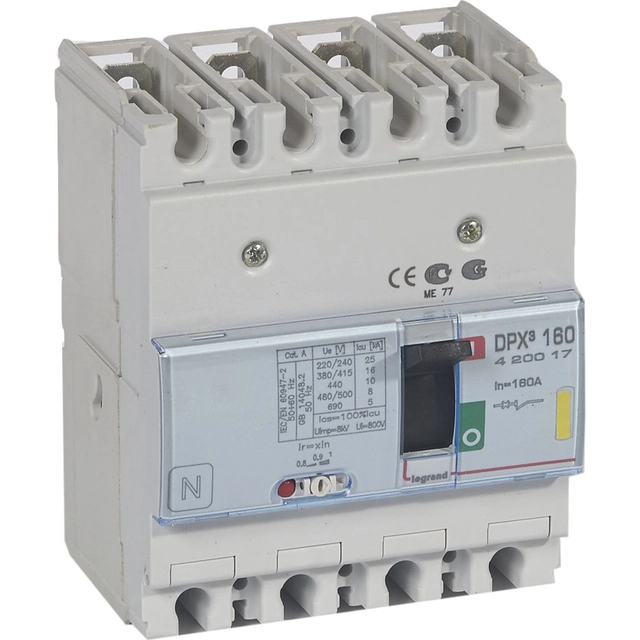 Legrand Power switch 160 4P 16kA DPX 160 (420017)