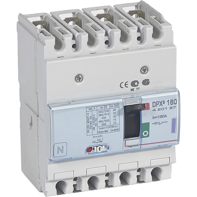 Legrand Power switch 160A 4P 50kA DPX3 (420137)