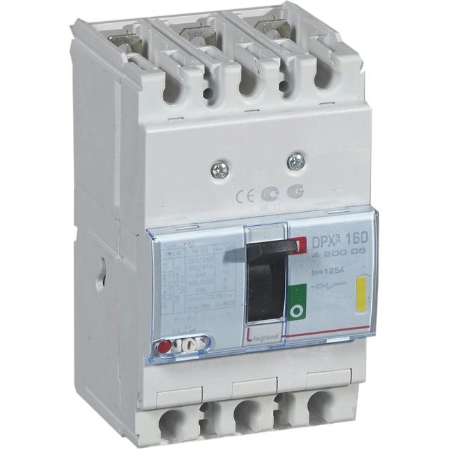 Legrand Power switch 3P 125A 16kA DPX3 125 - 420006