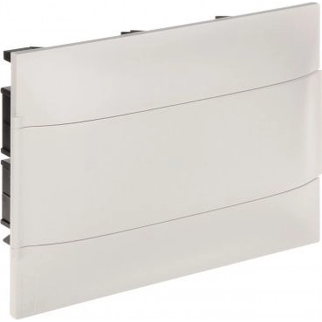 Legrand PRACTIBOX S χωνευτός αρθρωτός διακόπτης 1x12 λευκές πόρτες 1x1P B16 RX3 135361P