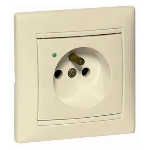 Legrand Valena Socket with surge protection beige