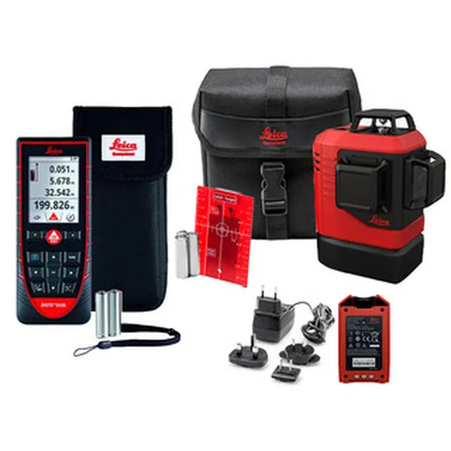 Leica Disto D510+Lino L6Rs-1 measuring instrument package with battery and charger