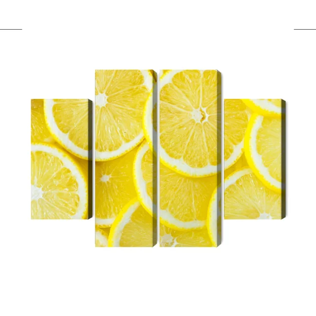 Lemon Slices Multi-part Picture