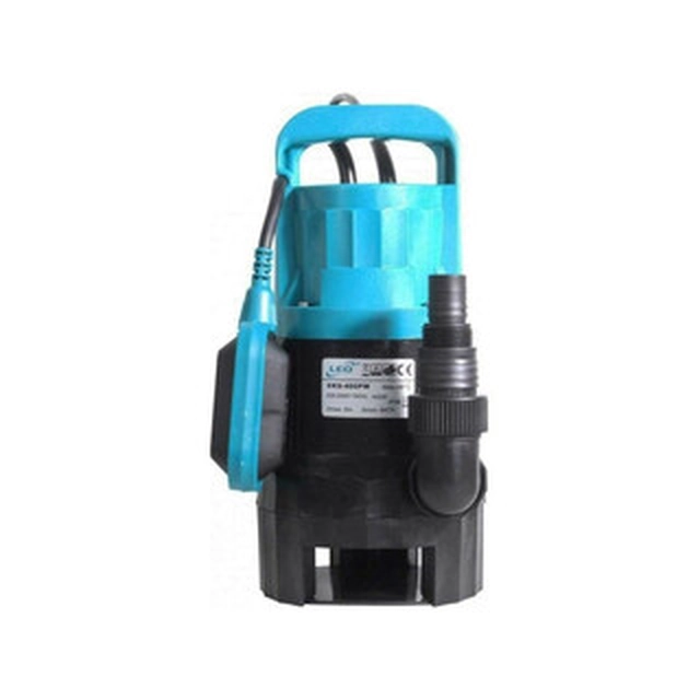 Leo XKS-400PW dompelpomp voor vuil water 125 - 25 l/min | 0 - 4 m | 230 V