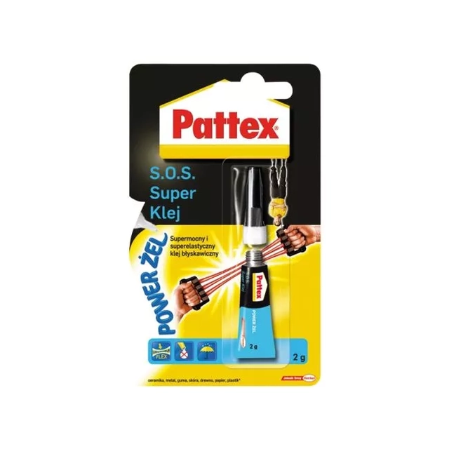 Lepiaci gél Pattex Super 2g