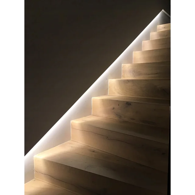 Lesene stopniščne ploščice 120x30 ZLATI HRAST, PROTIZDRSNO