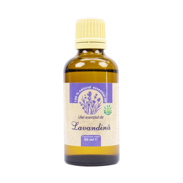 Levanduľový esenciálny olej (lavandula hybrida), 100% čistý bez prídavku, 50 ml