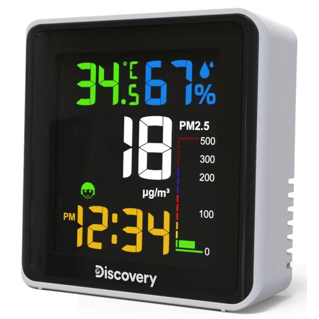 Levenhuk Discovery Report WA30 weather station with air pollution sensor