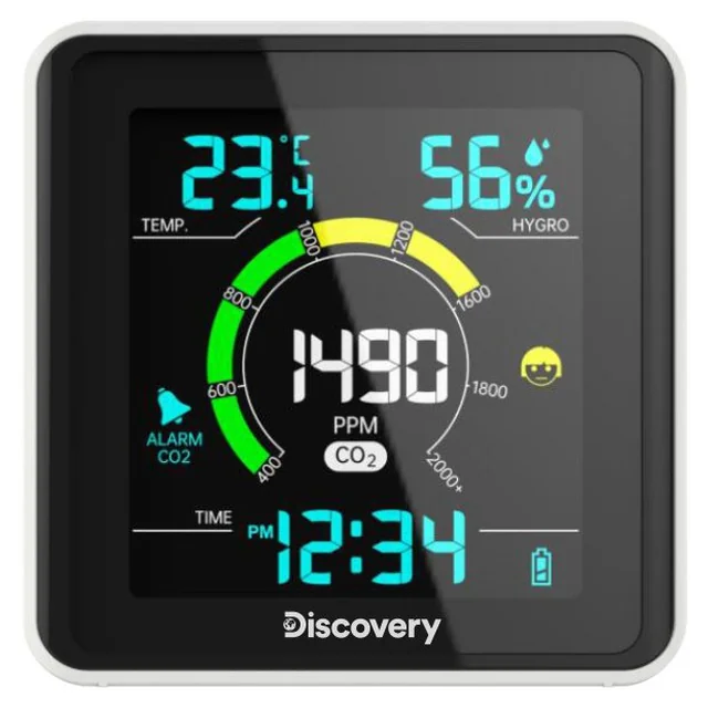 Levenhuk Discovery Report WA40 weather station with CO2 sensor