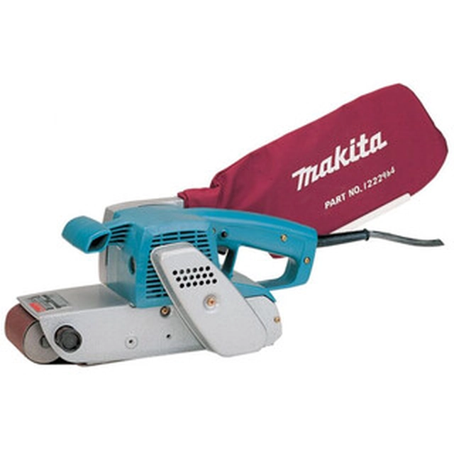 Levigatrice elettrica a nastro Makita 9924DB Nastro: 610 x 76 mm | 850 W | In una scatola di cartone