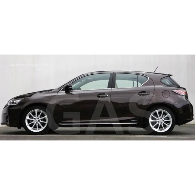 LEXUS CT200H - CHROME juostos chromuotoms šoninėms durims