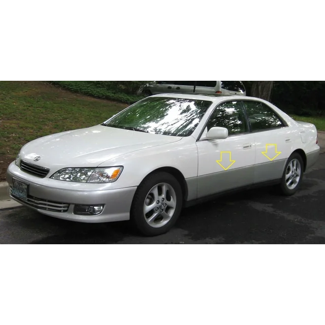 Lexus ES300 1997-2003 - Λωρίδες χρωμίου πλαϊνής πόρτας, επιχρωμιωμένες