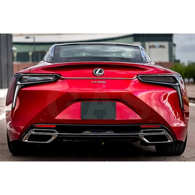 Lexus LC500 — Chrome Strips Grill Chrome Dummy Bufer Tuning