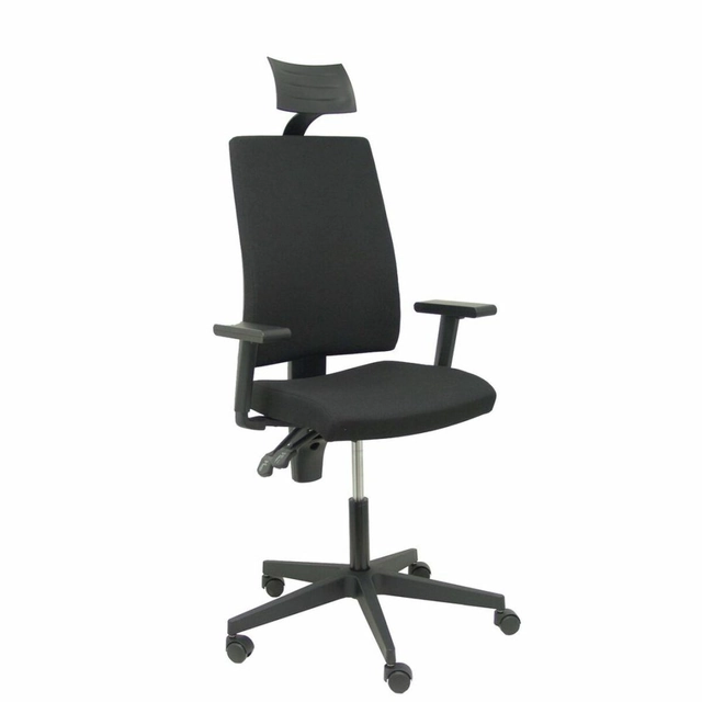 Lezuza P&amp;C Black Office Chair with Headrest