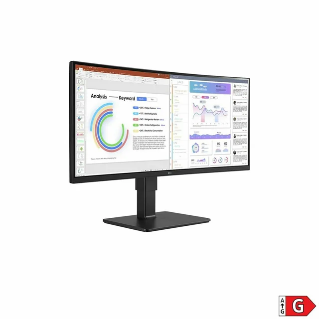 LG 34BQ77QC-B WQHD-Monitor