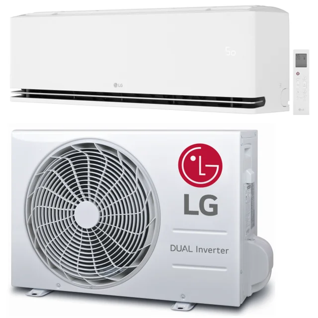 LG Dualcool (Dernier modèle) H09S1D Deluxe 2.5kW/9000Btu R32 COOL&HEAT WiFi A++ +