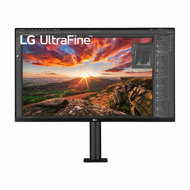 LG monitor 32UN880P-B 32&quot; IPS AMD FreeSync Villogásmentes