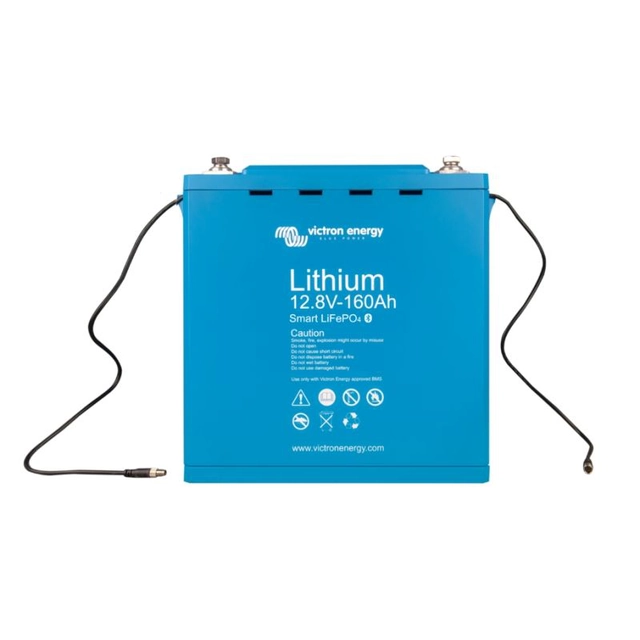 LiFe-Lithiumbatterie PO4 Batterie 12,8V/100Ah Smart, Victron Energy BAT512110610