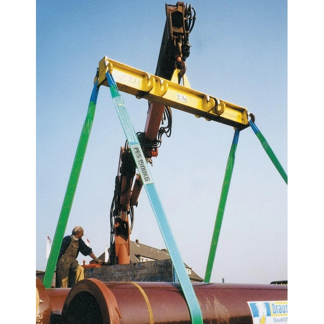 Lifting strap yellow 3000 kg 5 mx 90 mm