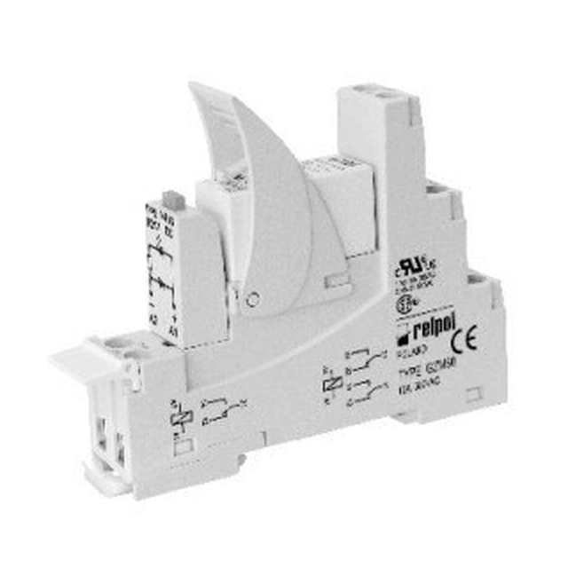 liidese relee PI84-230AC-M93G-MS-2012, kontaktid:2P, toiteallikas:230VAC, koormusvool:8A, laius:15,5mm