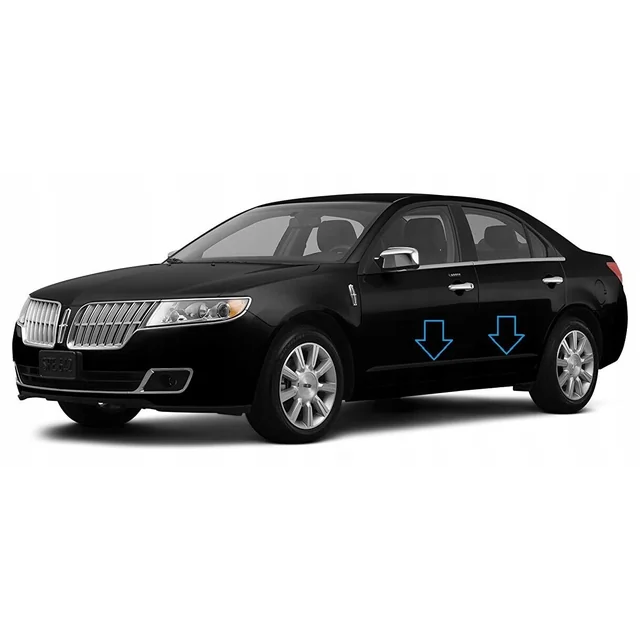 Lincoln MKZ 2007-2012 - Benzi laterale de protecție cromate pentru uși