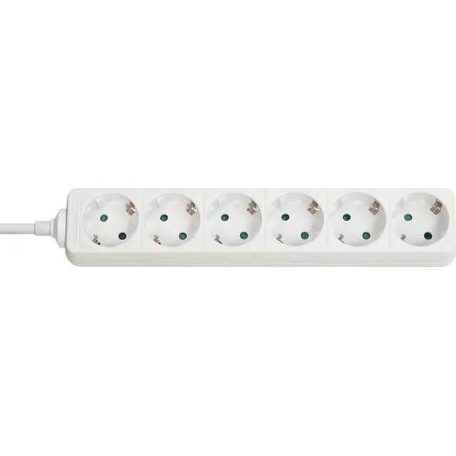 Lindy power strip 6 sockets 1.4 m white