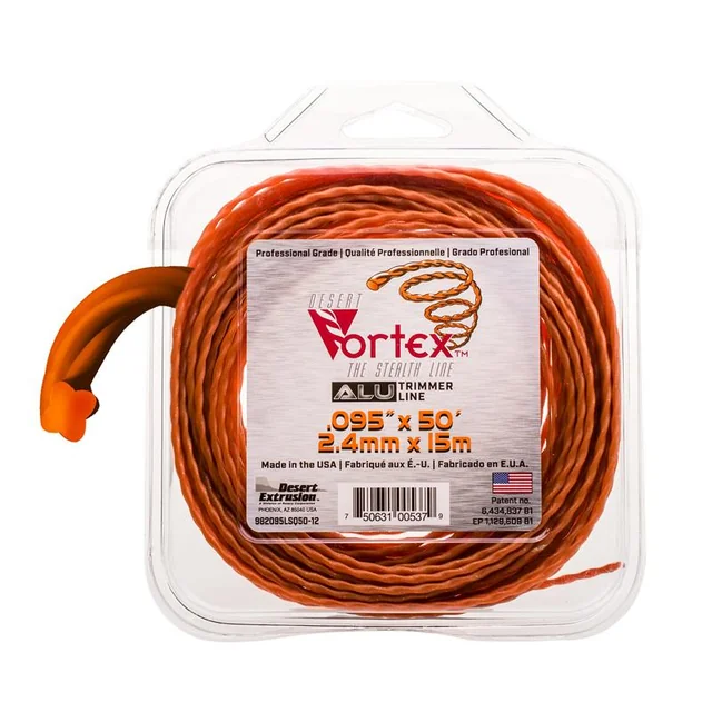 Linea di taglio 2.4/15M Vortex Alluminio 982095Lsq50-12