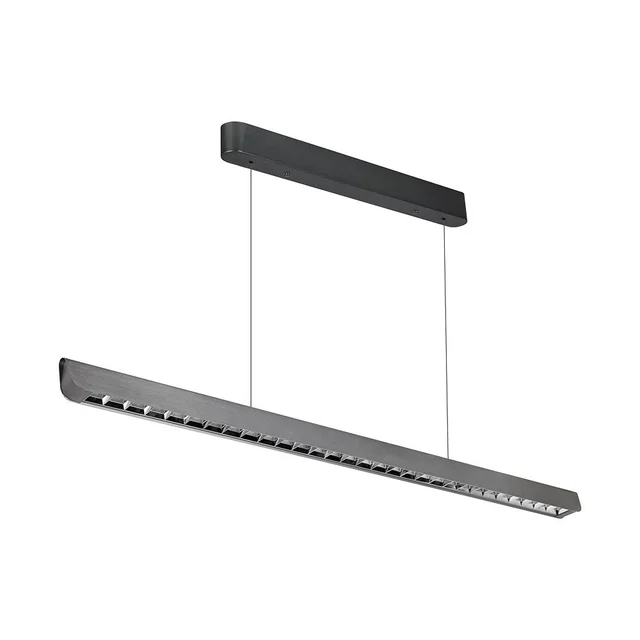 Linear Lights - 3 IN 1 Linear Light - Samsung - IP20 - Matt Grey - 36 Watts - 2880 Lumens - 3IN1 - 5 Years - Model No: - VT-7-36-MG