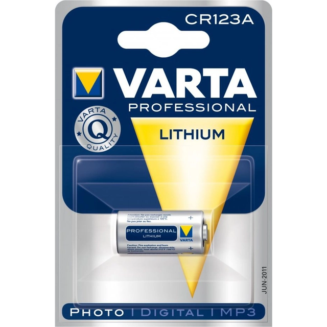 Litijeva baterija Varta Professional CR123 1 kos.