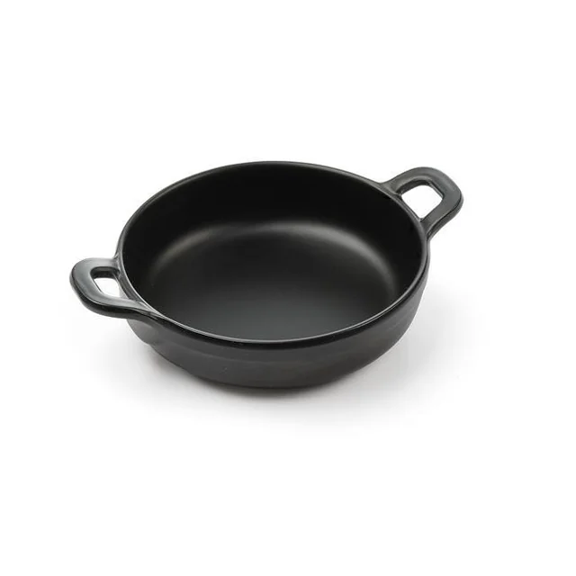 Little Chef black round saucepan