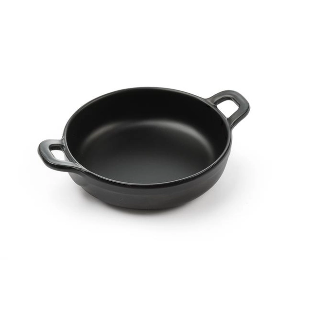 Little Chef mini black saucepan - round