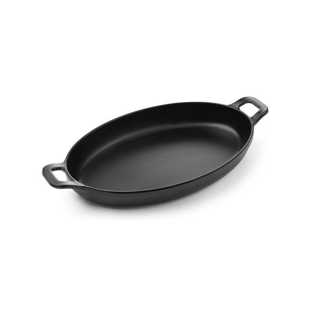 Little Chef Mini schwarzer Kochtopf - oval