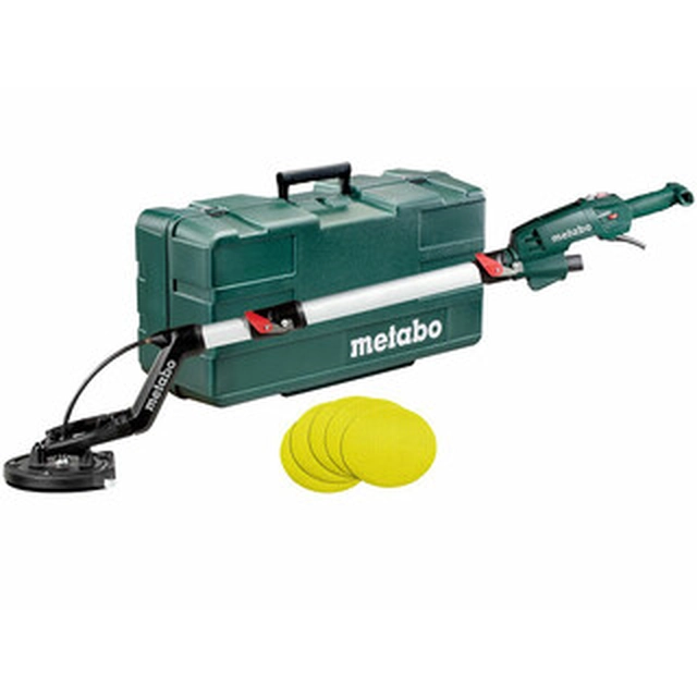 Lixadeira elétrica de parede Metabo LSV 5-225 girafa 230 V | 500 W | 225 mm | Altura 1100 mm/1600 mm/2100 mm | Em uma mala