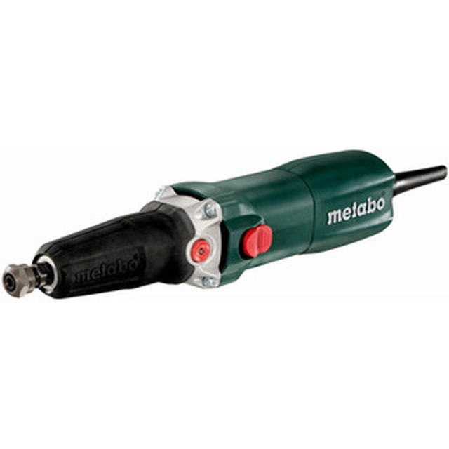 Lixadeira elétrica reta Metabo GE 710 Plus (L) 230 V | 710 W | 10000 a 30500 RPM | 6 mm | Em uma caixa de papelão